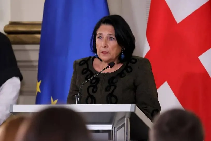 Саломе Зурабишвили. Обложка © X / Zourabichvili_S