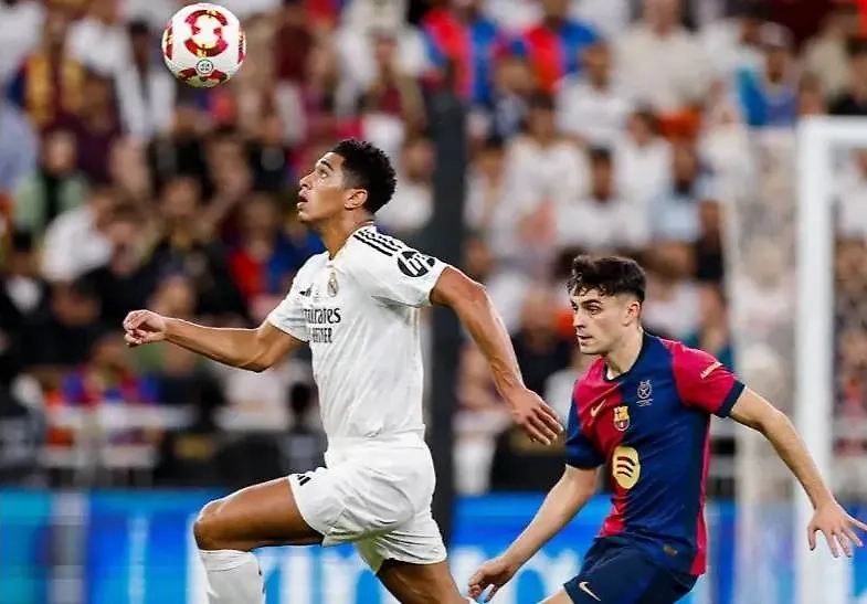 Джуд Беллингем и Педри. Обложка © Х / Real Madrid C.F.