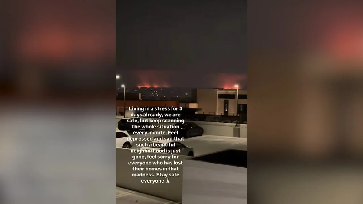 Живущий в Лос-Анджелесе Никита Пресняков покинул город из-за пожаров. Обложка © Instagram (соцсеть запрещена в РФ; принадлежит корпорации Meta, которая признана в РФ экстремистской) / npresnyakov