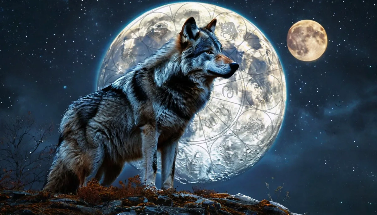 На Волчье полнолуние 2025 не стоит принимать важные решения или совершать крупные покупки. Фото © «Шедеврум»