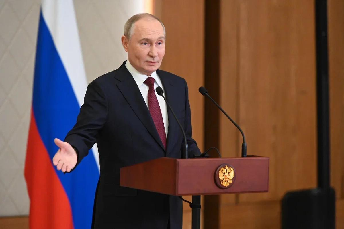 Российский лидер Владимир Путин. Обложка © Life.ru