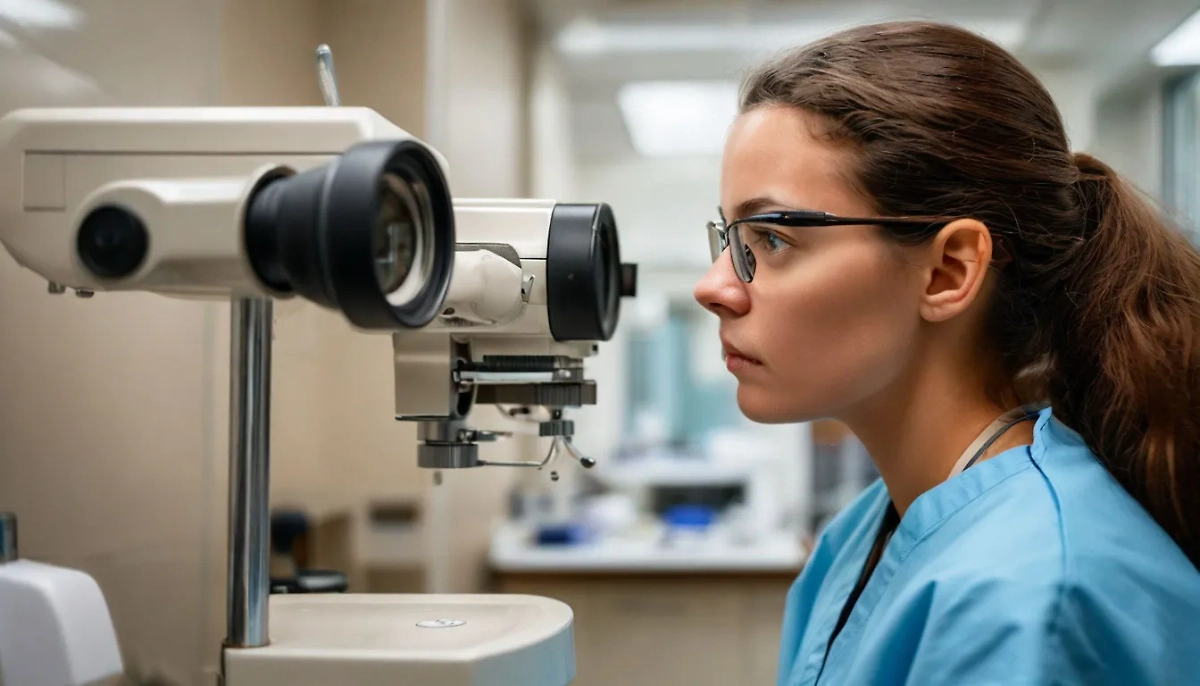 Плавающие мутные участки в глазах могут говорить о раке. Обложка © Life.ru / «Шедеврум»