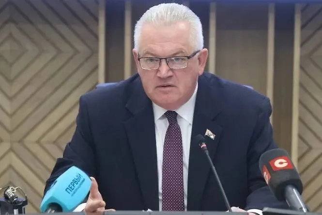 Глава ЦИК Белоруссии Игорь Карпенко. Обложка © VK / ЦИК Беларуси