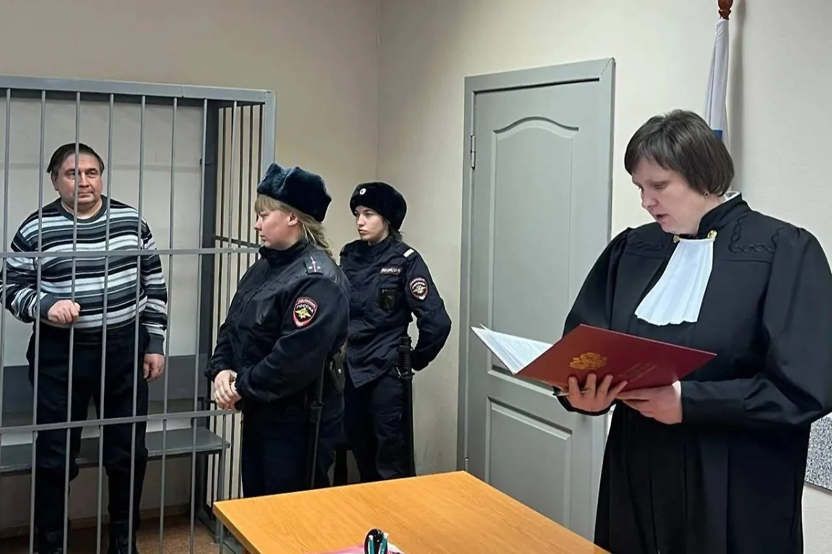 Николай Смирнов в зале суда. Обложка © Telegram / Свердловский областной суд