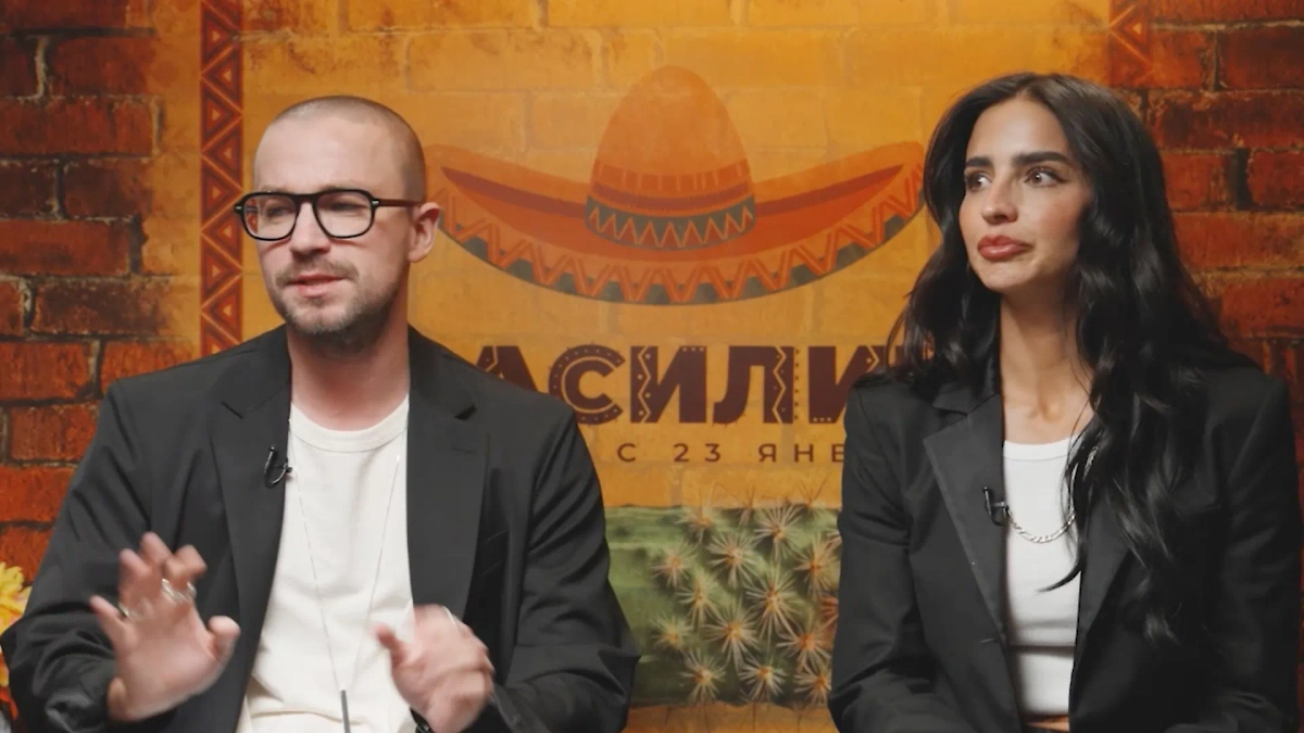 Александр Петров и Барбара де Рехиль. Обложка © Кадр из видео / Пятый канал