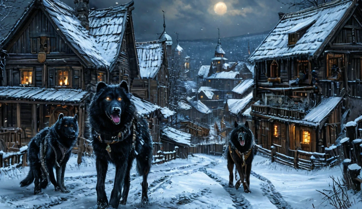 Славяне верили, что в собак могут вселяться покойники. Фото © «Шедеврум»