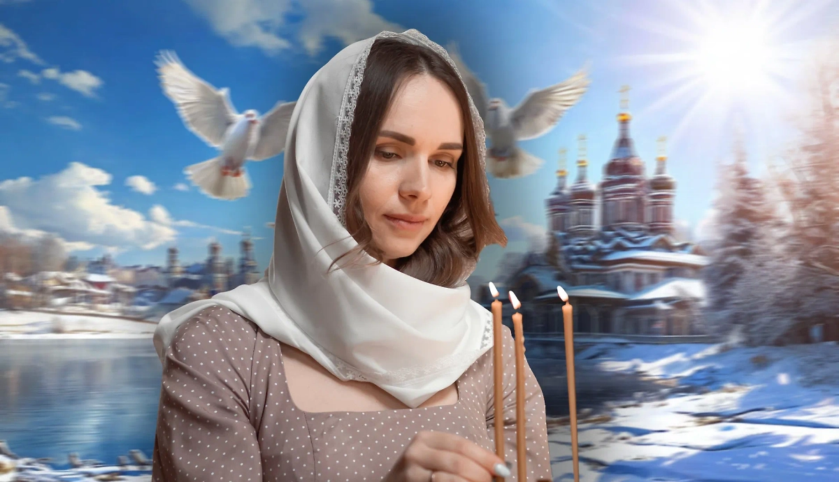 В феврале православные отмечают несколько важных праздников и готовятся к Великому посту. Коллаж © Life.ru. Фото © «Шедеврум»,  © Shutterstock / FOTODOM / Kazakova Yana
