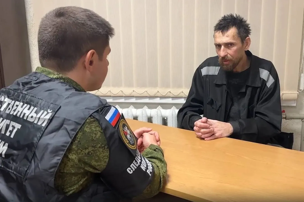 Александр Гусак на допросе в СК РФ. Фото © sledcom.ru