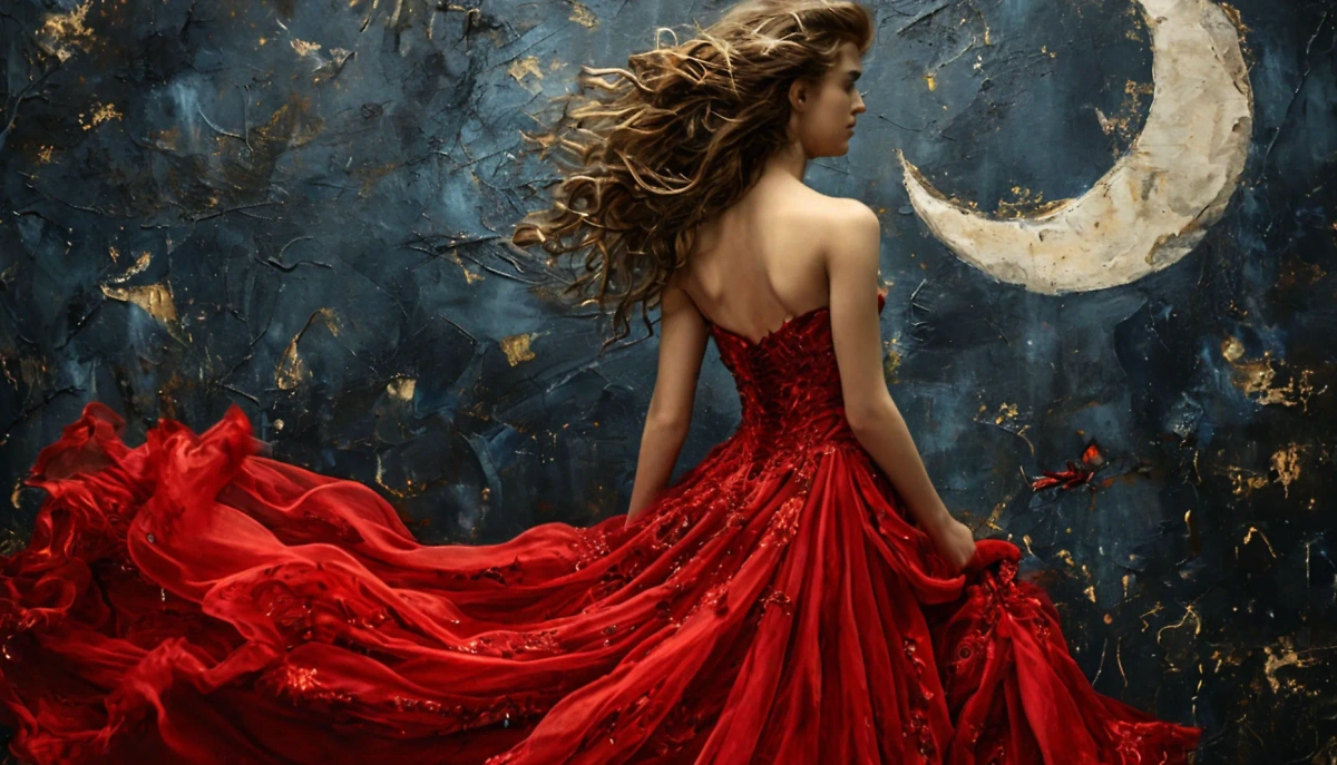 У каждого лунного дня — свои счастливые цвета. У первого — красный и чёрный, у тридцатого — оранжевый и коричневый. Фото © «Шедеврум»