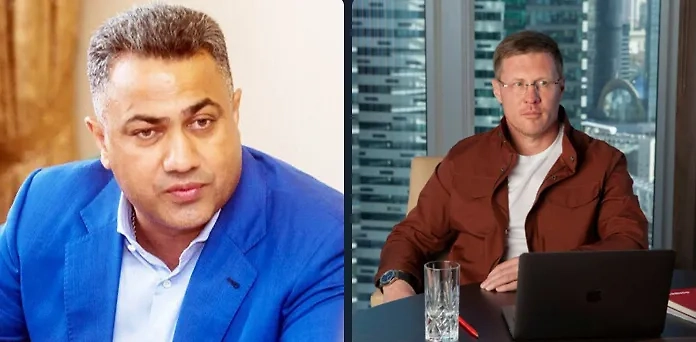 Туфан Садыгов (слева) и Сергей Анохин. Фото © SHOT / Соцсети 