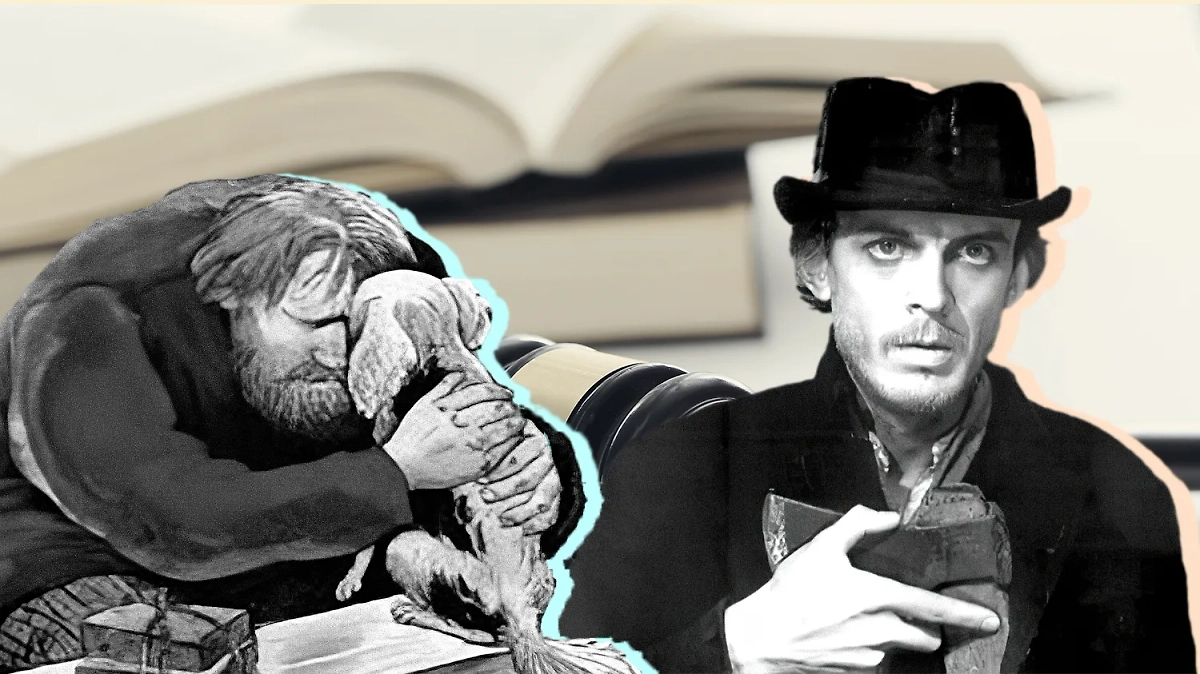 За какие преступления можно судить героев русской литературы? Коллаж © Life.ru, фото © Freepik / Racool_studio, © Youtube / Аудиобиблиотека // Русская и зарубежная литература, © kino-teatr