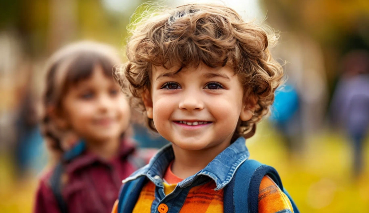 В детстве Лёня — хороший, смелый и активный мальчик. Фото © «Шедеврум»