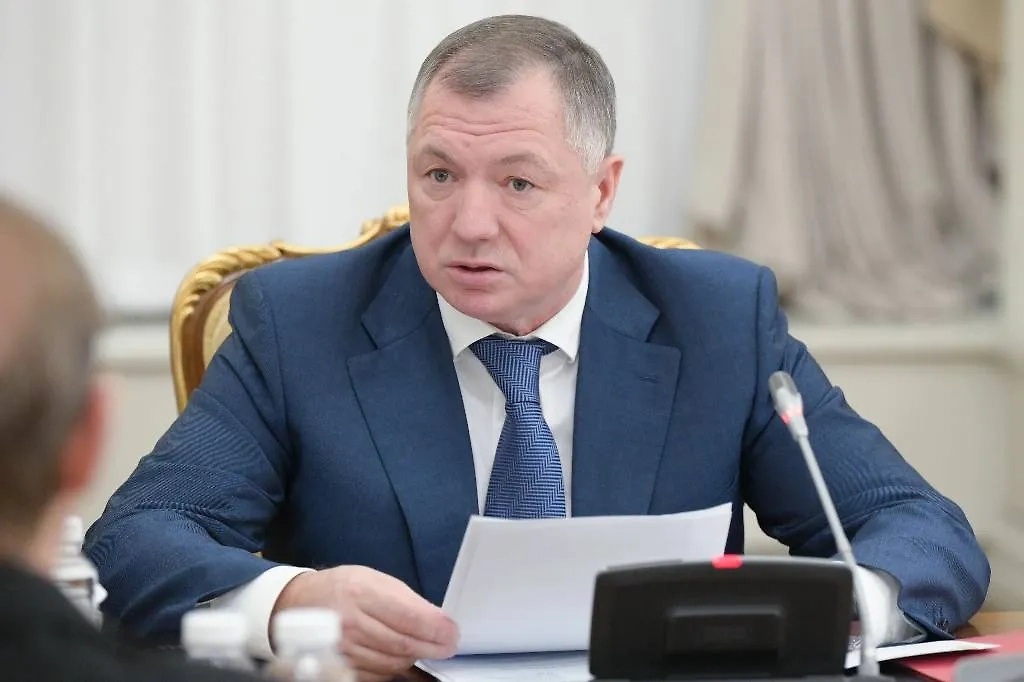 Марат Хуснуллин. Обложка © ТАСС / POOL / Александр Астафьев