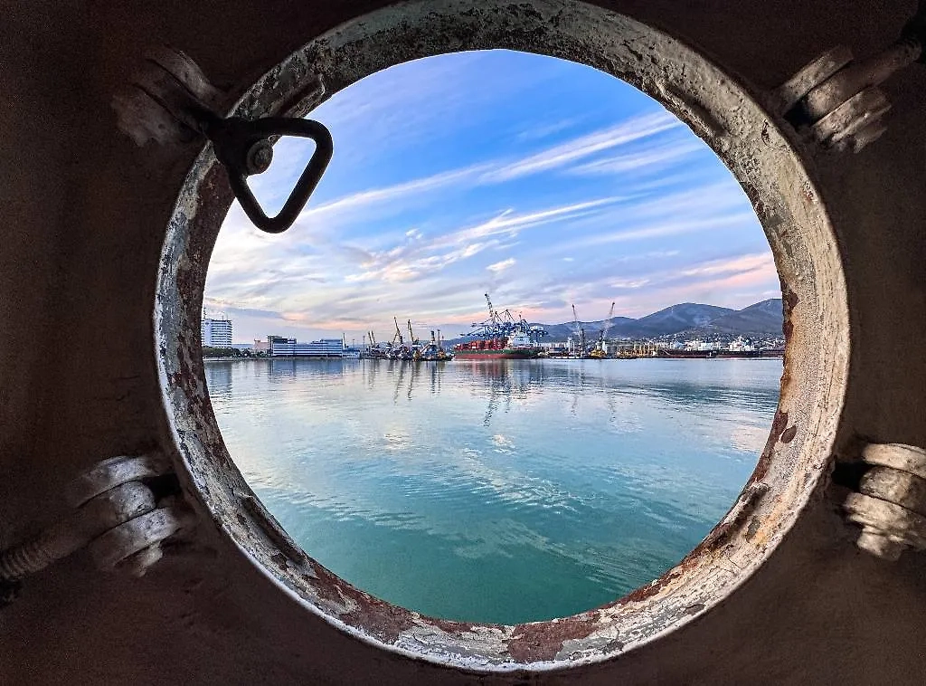 Вид на Новороссийский морской порт. Фото © Илья Лазарев/ТАСС 