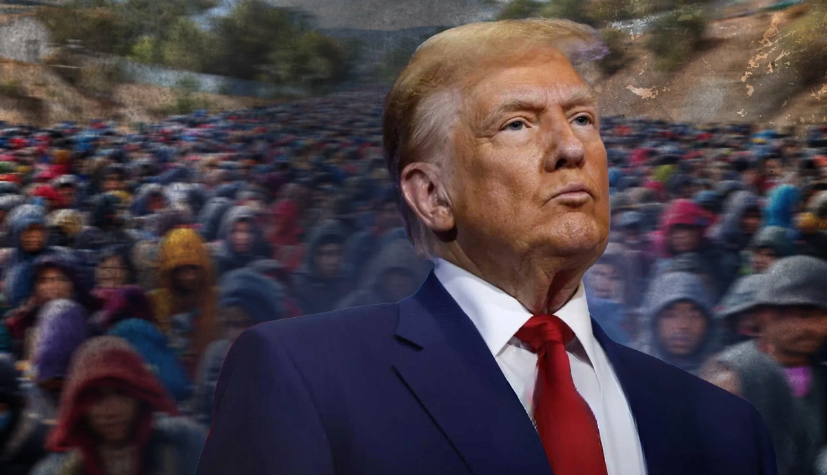 Президент США Дональд Трамп подписал ряд ключевых документов. Коллаж © Life.ru Фото © Shutterstock / FOTODOM / Anna Moneymaker, © «Шедеврум»