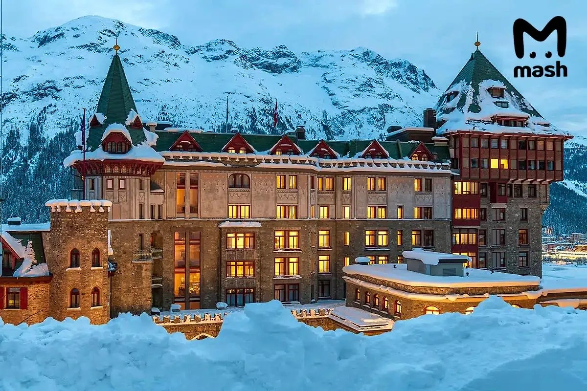 Отель Badrutt's Palace. Фото © Telegram / Mash