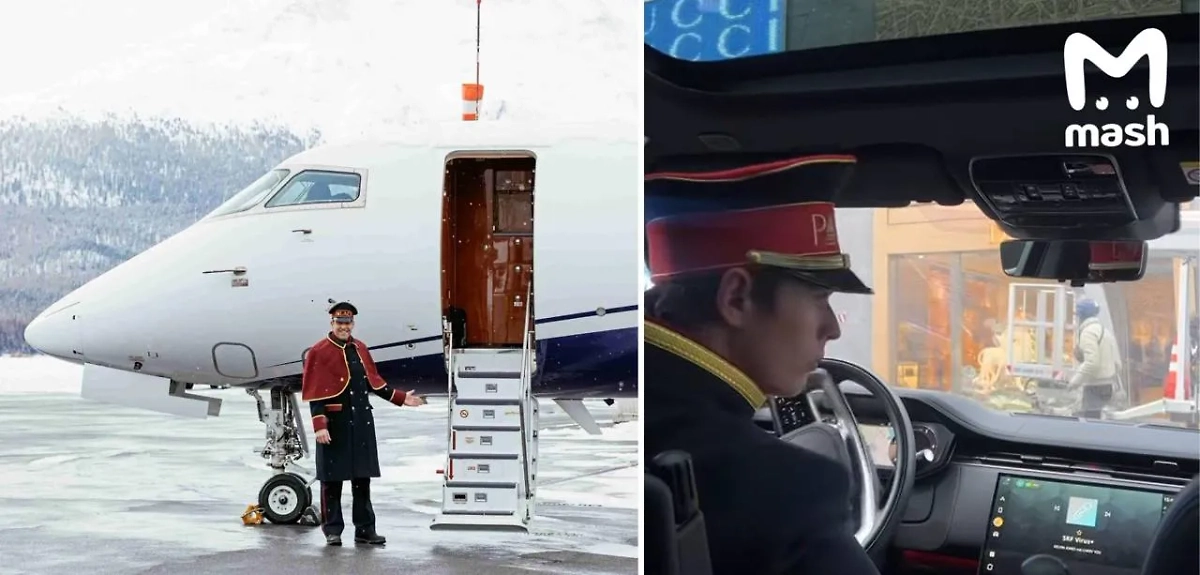 Сопровождение в отель. Фото © Telegram / Mash