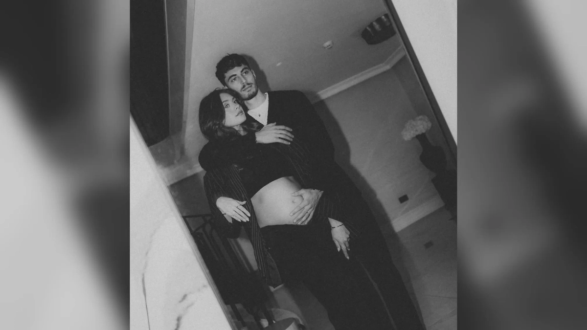 Кай Хаверц со своей женой. Фото © Instagram (соцсеть запрещена в РФ; принадлежит корпорации Meta, которая признана в РФ экстремистской) / kaihavertz29