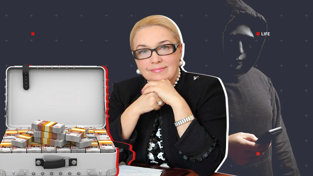 Экс-глава Корпорации развития Самарской области Ольга Серова. Коллаж © Life.ru. Обложка © volga.news, © Shutterstock / FOTODOM / Yta23, Waldemarus