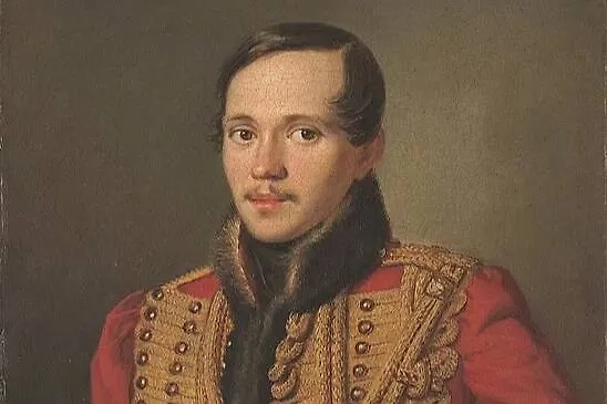 Лермонтов в ментике лейб-гвардии Гусарского полка. Картина Петра Заболотского (1837). Обложка © Wikipedia