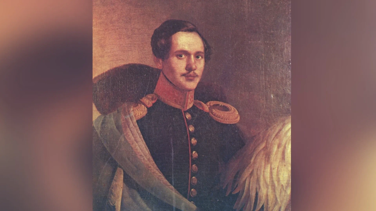 М. Ю. Лермонтов в вицмундире Лейб-гвардии Гусарского полка. Портрет П. З. Захарова-Чеченца. Облжка © Wikipedia