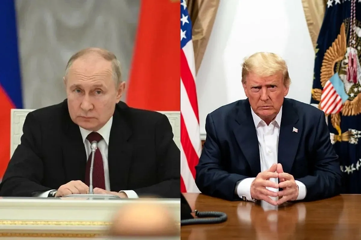 Владимир Путин и Дональд Трамп. Обложка © Life.ru / flickr / Trump White House Archived