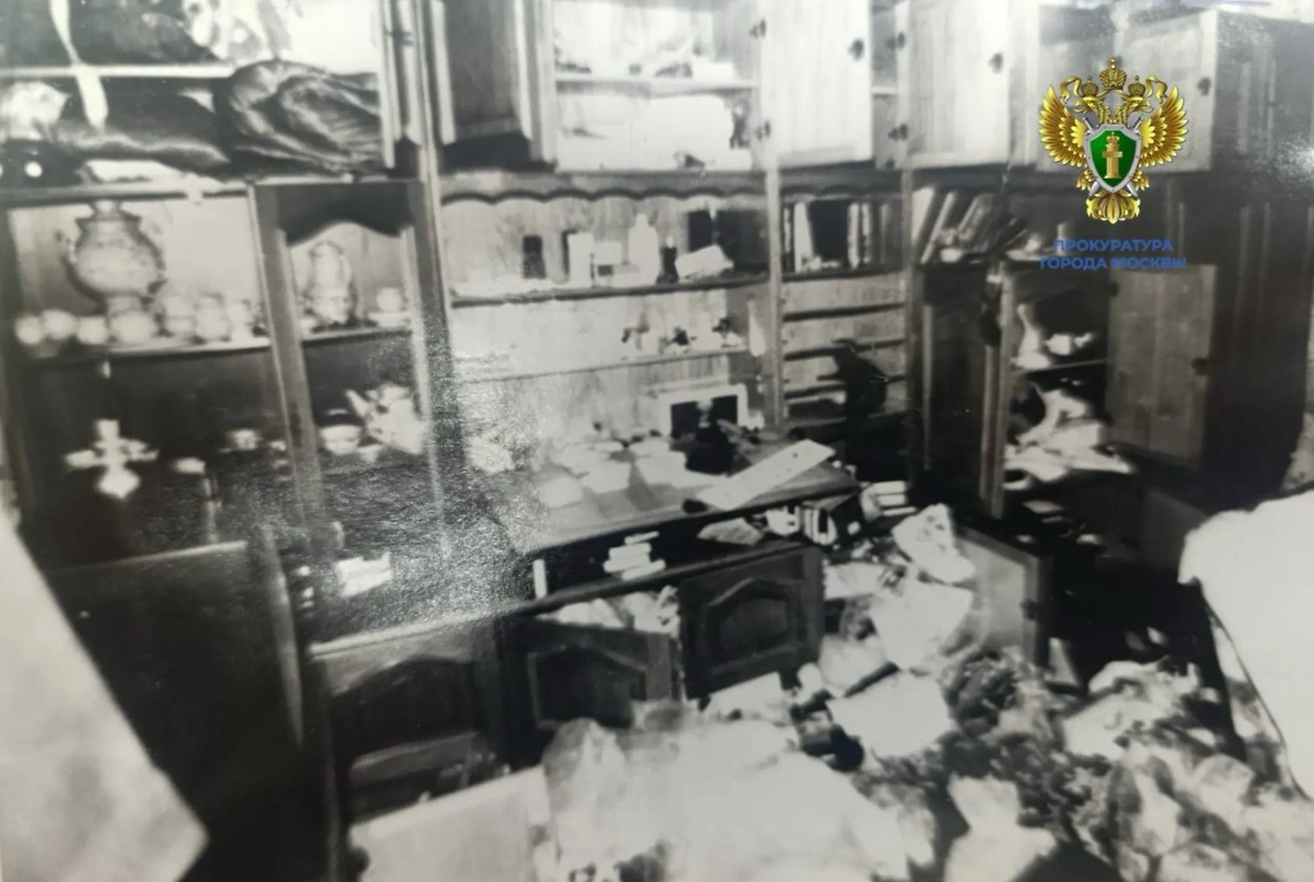 Место убийства в 1995 году. Фото © Telegram / Прокуратура Москвы