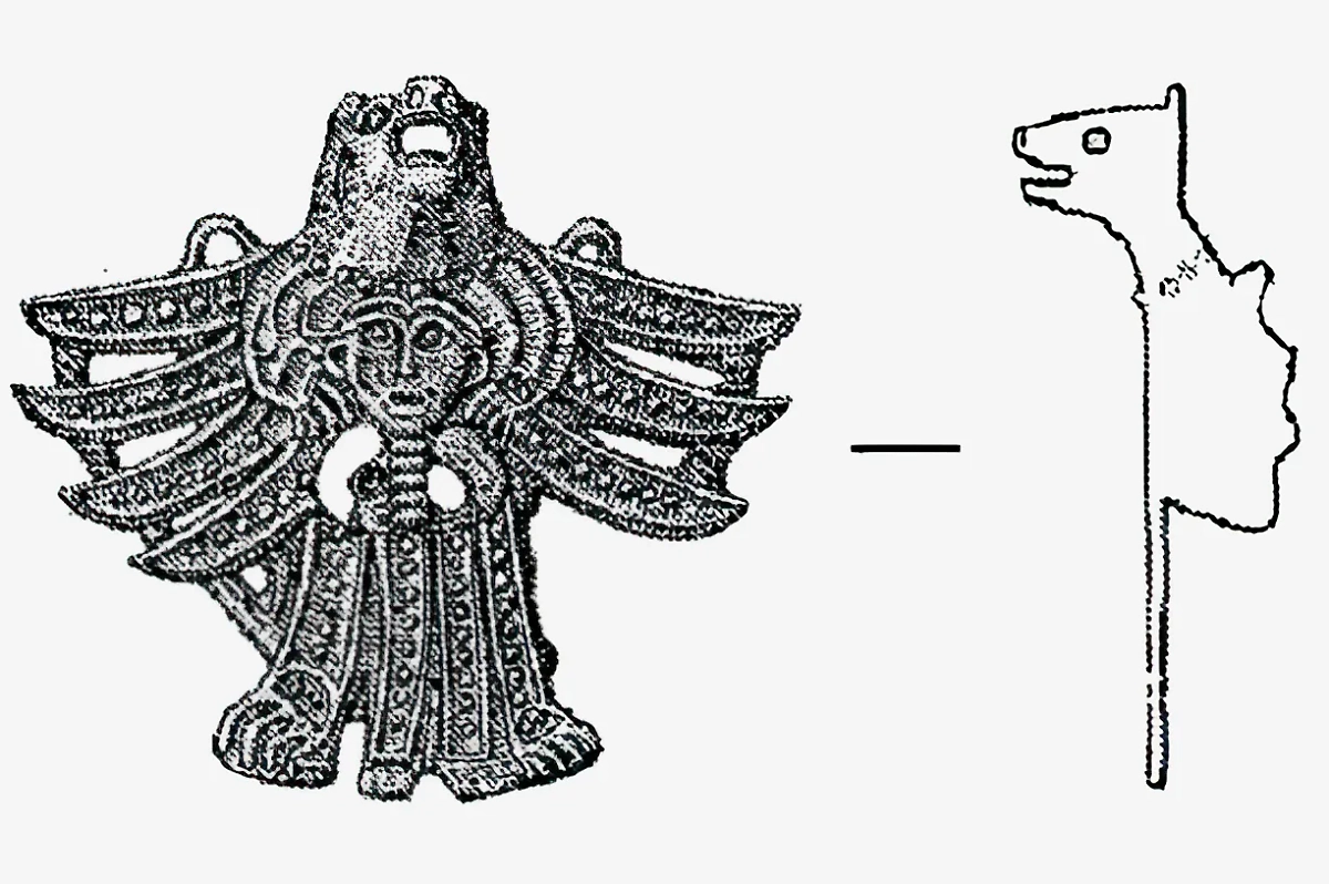 Крылатый медведь. Фото © НАУЧНАЯ ЭЛЕКТРОННАЯ БИБЛИОТЕКА