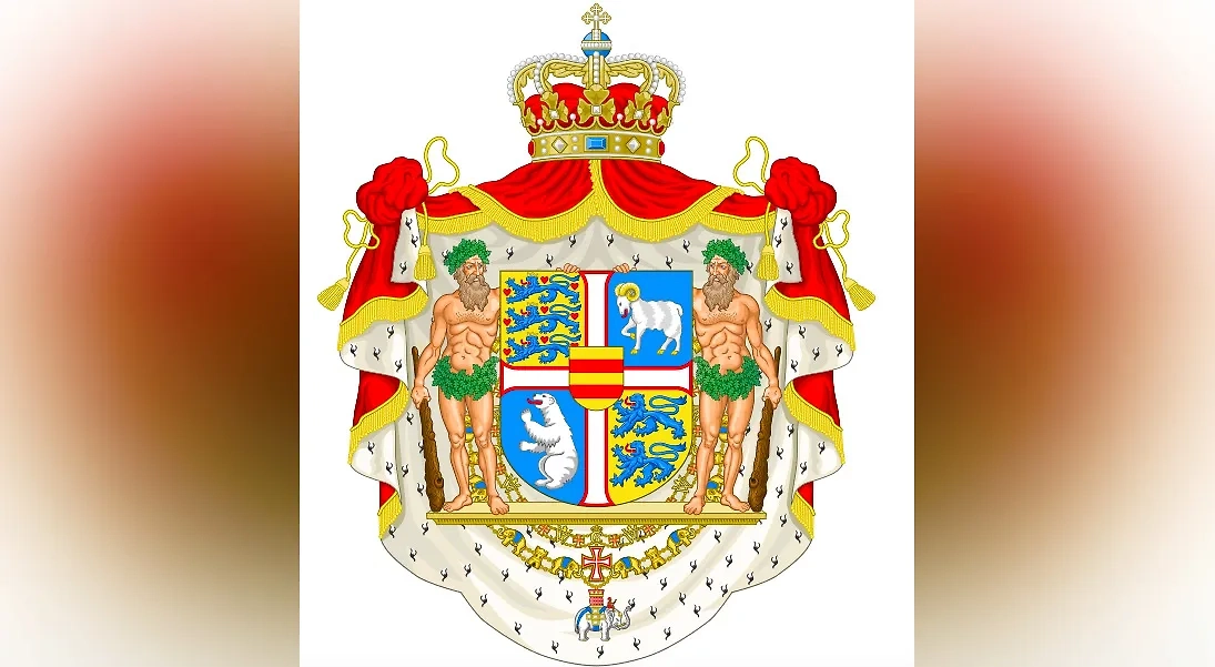 Новый герб Дании. Фото © Wikipedia