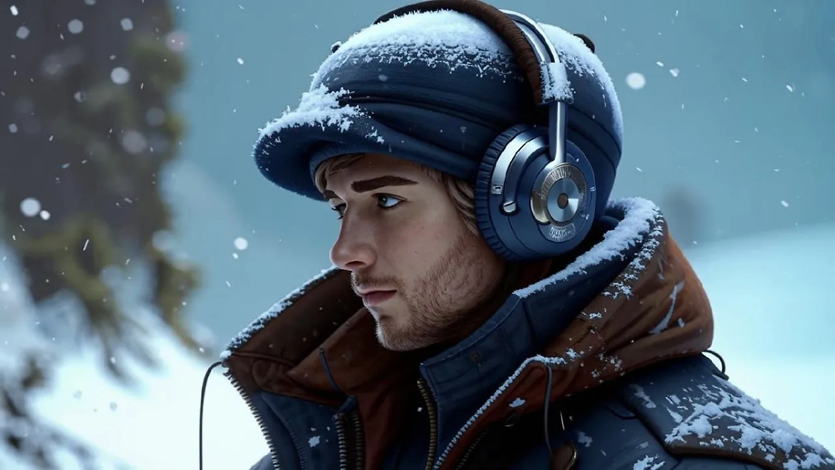 Мужчина в шапке зимой. Обложка © Kandinsky 3.1 / Life.ru