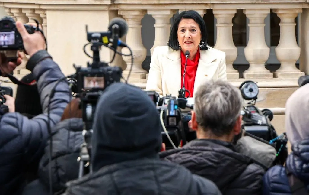 Экс-президент Грузии Саломе Зурабишвили. Фото © Александр Патрин/ТАСС