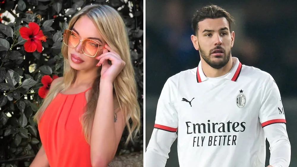 Луиза Кремлёва и Тео Эрнандес. Обложка © Instagram (соцсеть запрещена в РФ; принадлежит корпорации Meta, которая признана в РФ экстремистской) / givvano_italy, ТАСС / IPA Sport / ABACA