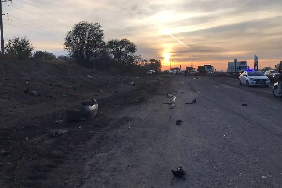 В Тольятти в ДТП с «Инфинити» на Обводном шоссе погибли три человека. Фото © Telegram / Прокуратура Самарской области