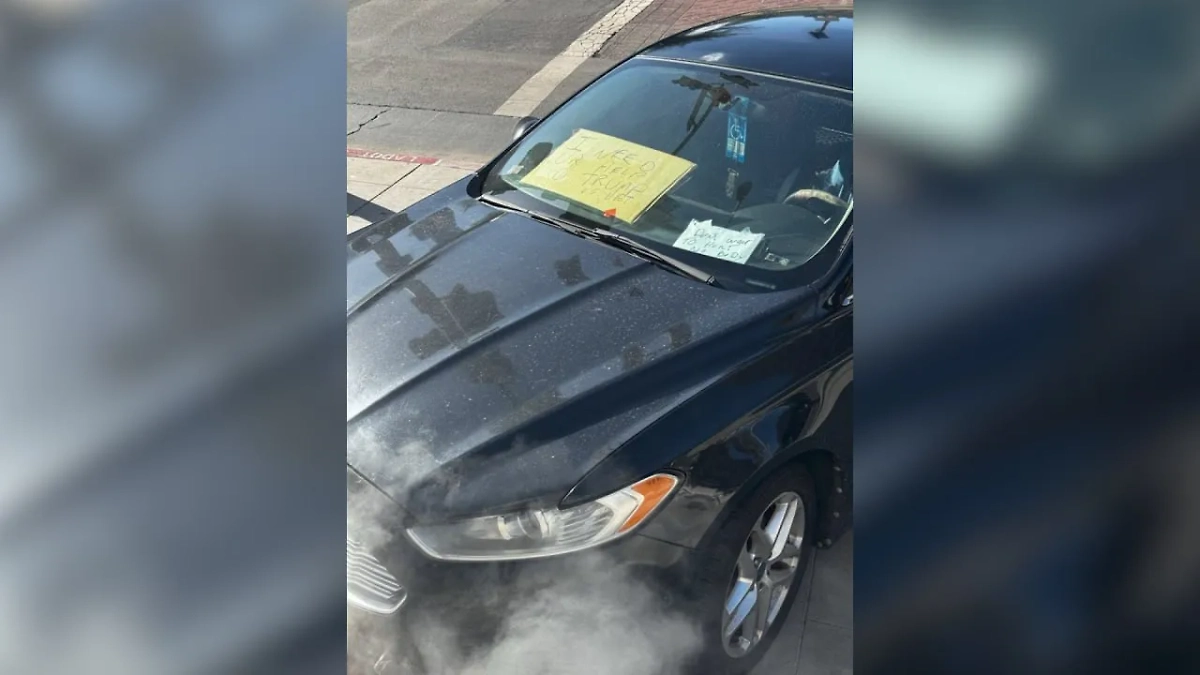 Мэрию Лос-Анджелеса эвакуировали из-за мужчины в авто с баллоном. Обложка © Х / American Press