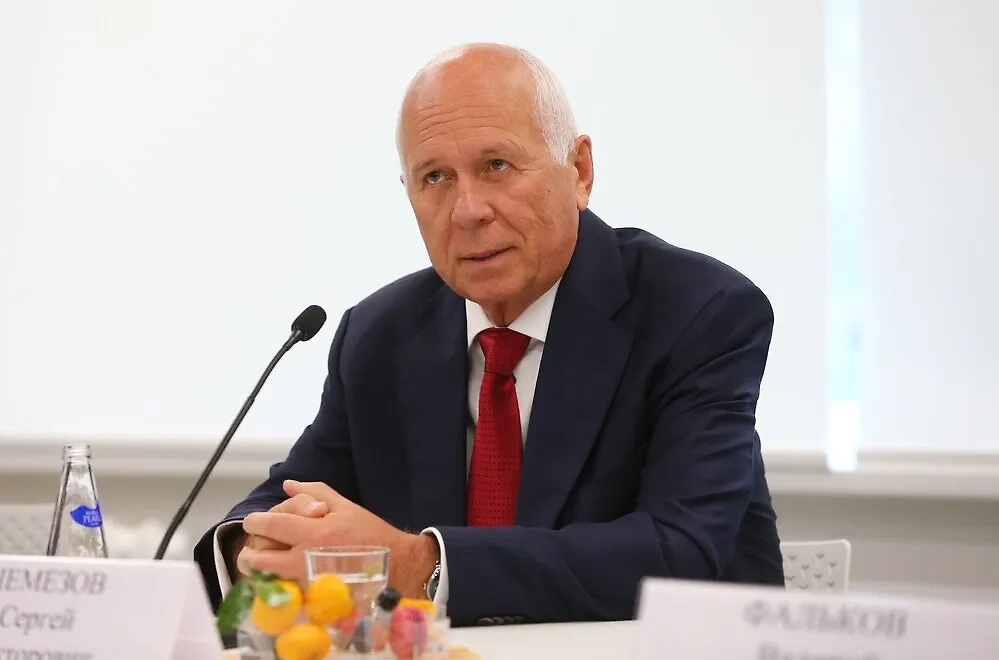 Сергей Чемезов. Обложка © АГН “Москва” / Сергей Ведяшкин