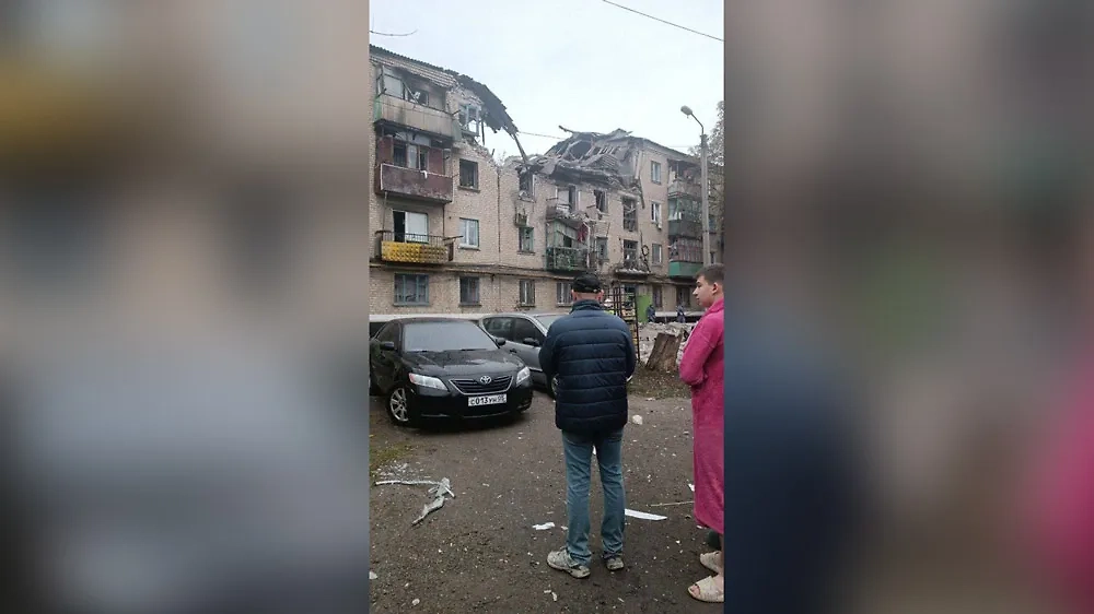 В ЛНР в Красном Луче произошёл взрыв газа в многоквартирном доме. Обложка © Telegram / НОВОСТИ ЛНР