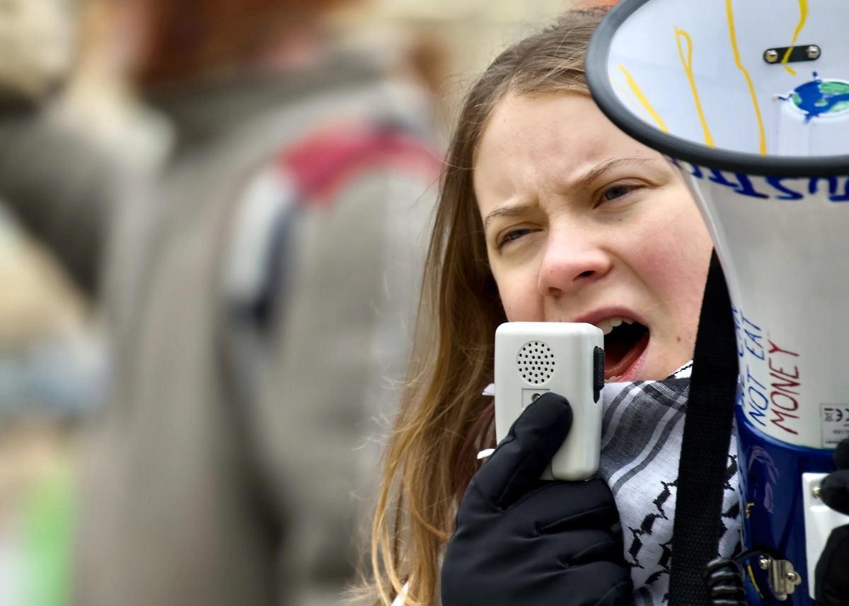 Грета Тунберг. Обложка © Shutterstock / FOTODOM / Liv Oeian