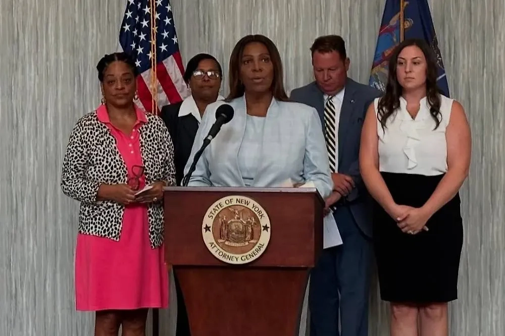 Летиция Джеймс. Обложка © Instagram (признан экстремистской организацией и запрещён на территории Российской Федерации) / newyorkstateag