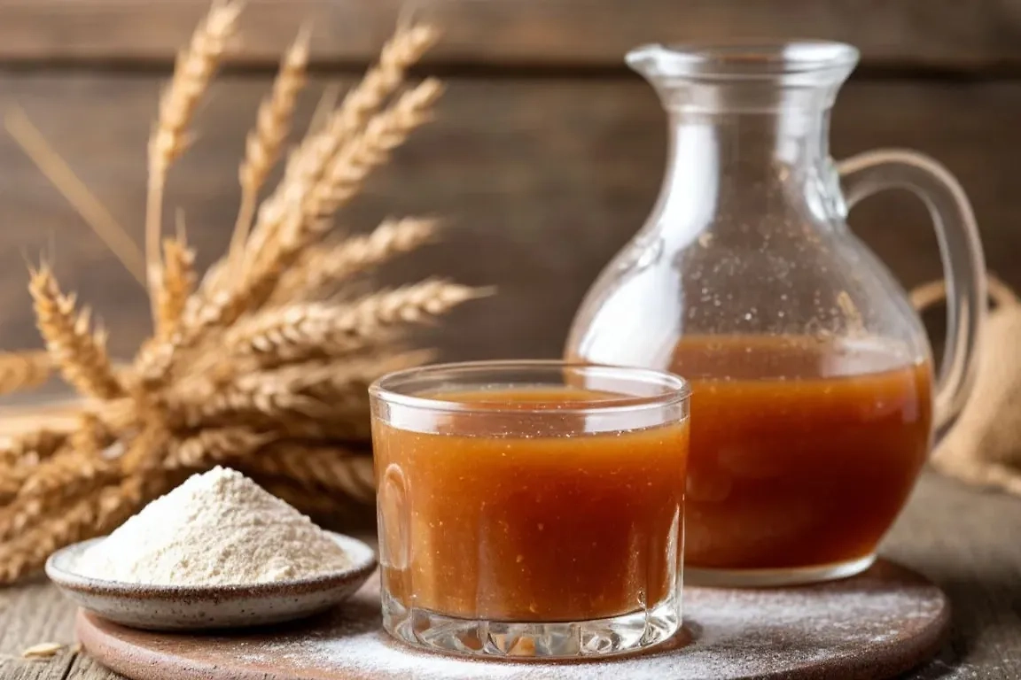 Приготовить ржаной кисель будет легче. Это будет оригинальный рецепт — то, что ели и пили наши далёкие предки, славяне. Фото © «Шедеврум»