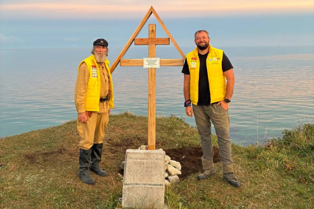 Фёдор Конюхов и Илья Зорин. Фото © Илья Зорин