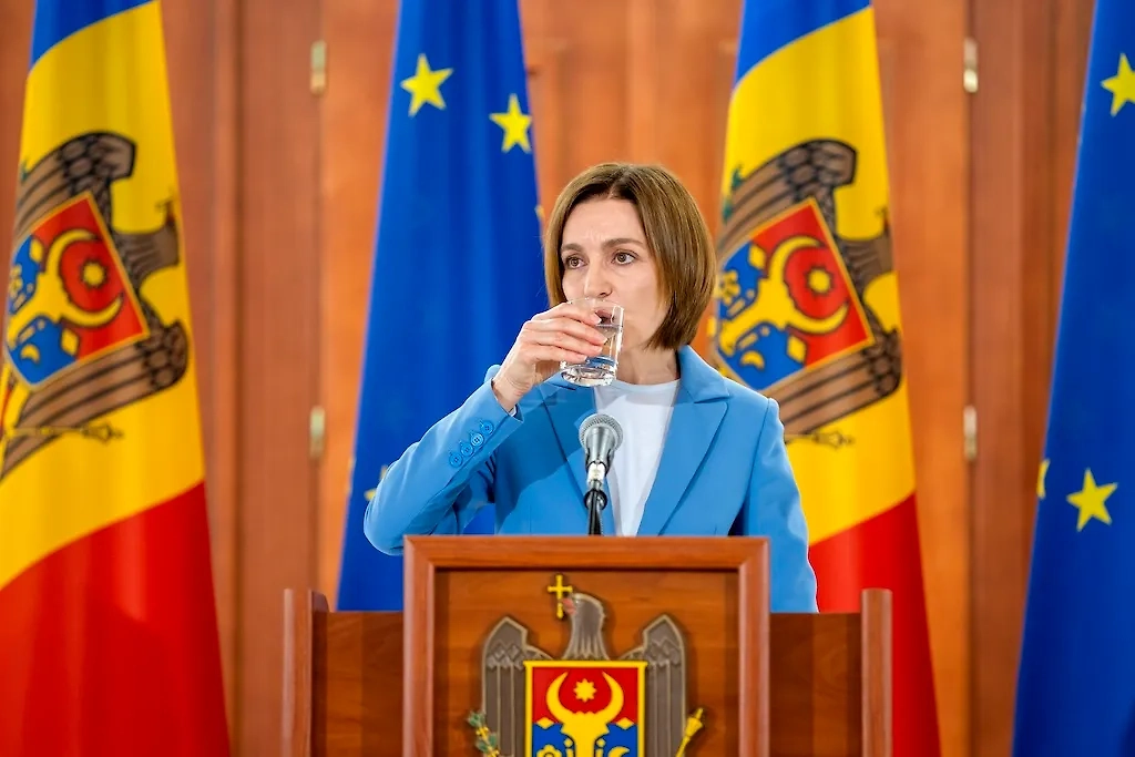 Майя Санду. Обложка © ТАСС / EPA / DUMITRU DORU