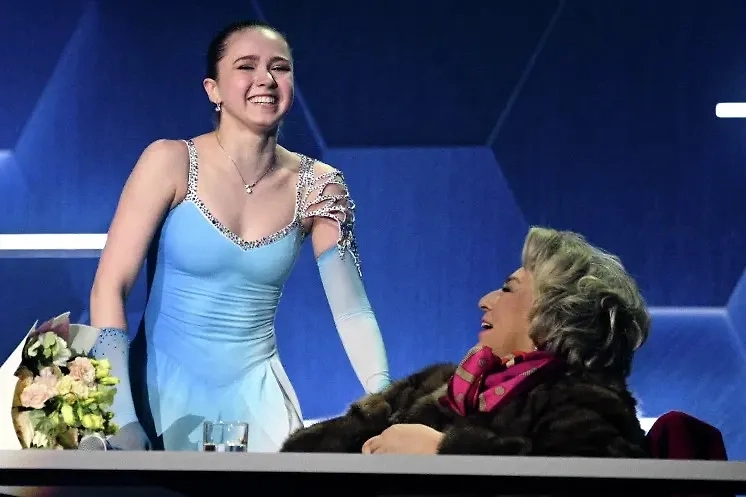 Камила Валиева и Татьяна Тарасова. Обложка © РИА Новости / Алексей Филиппов