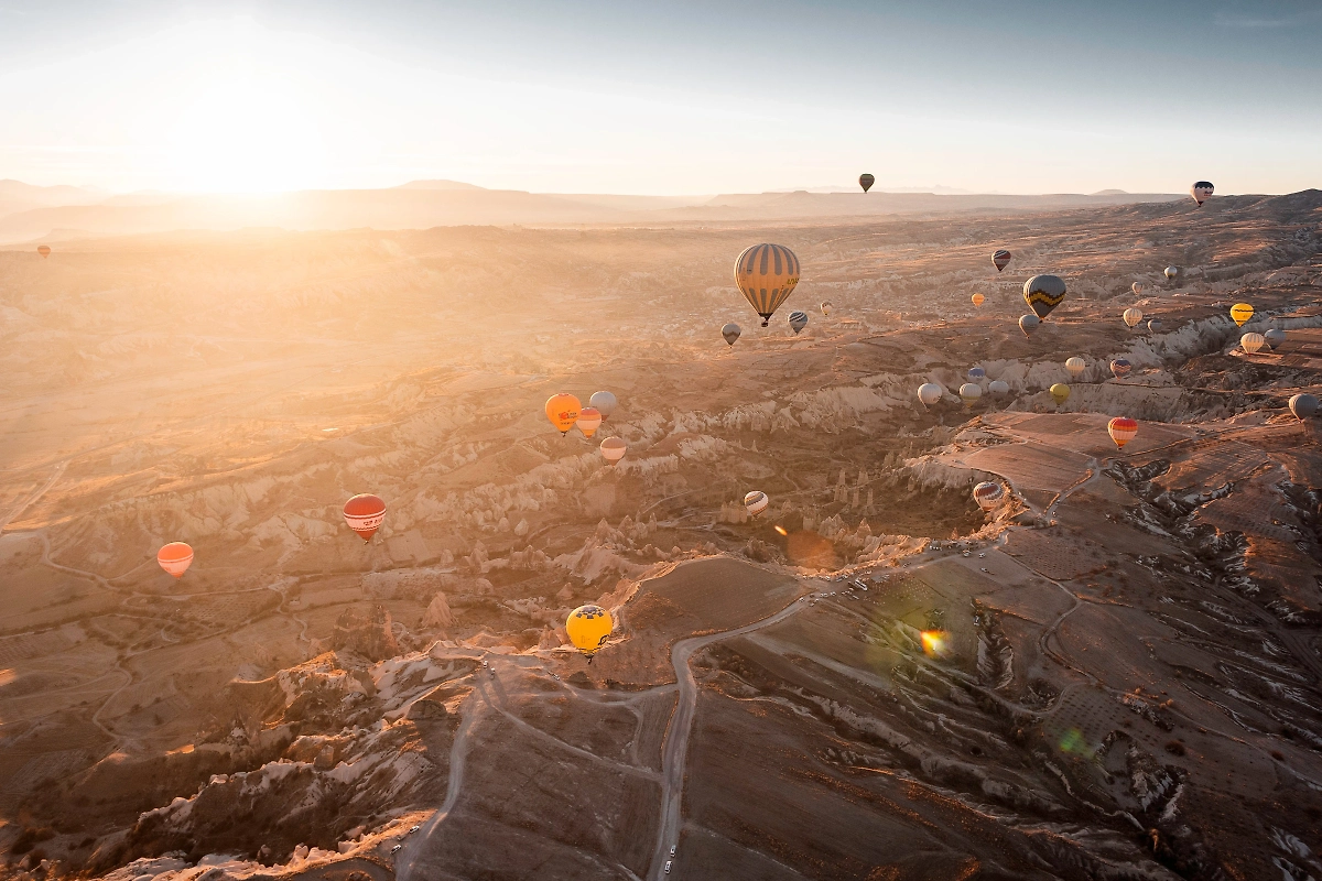 Одним из удивительных мест в Турции считается Каппадокия. Фото © Shutterstock / FOTODOM / Ali05