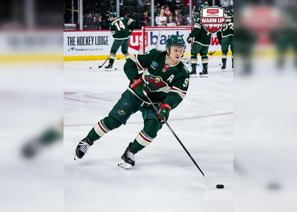 Кирилл Капризов. Обложка © X / Minnesota Wild