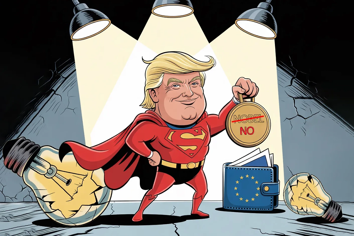 Провал за провалом: Почему Трамп, Макрон и Зеленский остались с носом. Коллаж © Life.ru. Обложка © ChatGPT