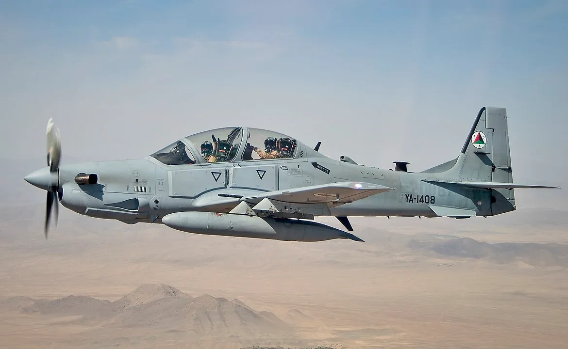 A-29 Super Tucano Афганистана. Обложка © Wikipedia / Staff Sgt. Larry Reid Jr.