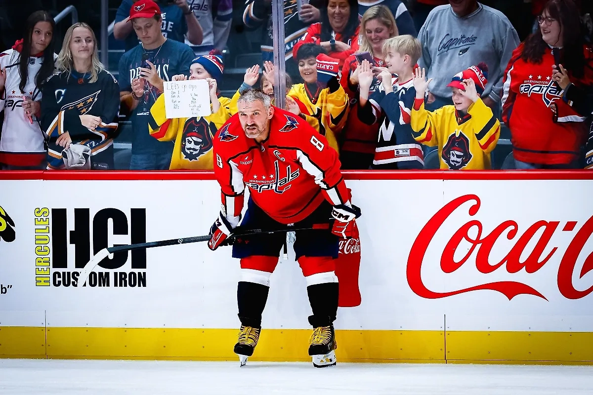 Александр Овечкин. Обложка © X / Washington Capitals