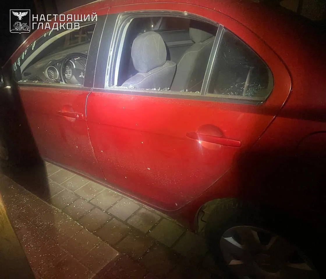 Последствия атаки. Фото © Telegram / Настоящий Гладков