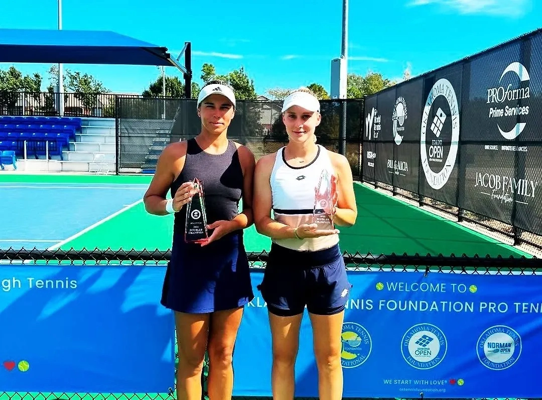 Валерия Страхова, Анастасия Тихонова. Обложка © itftennis.com