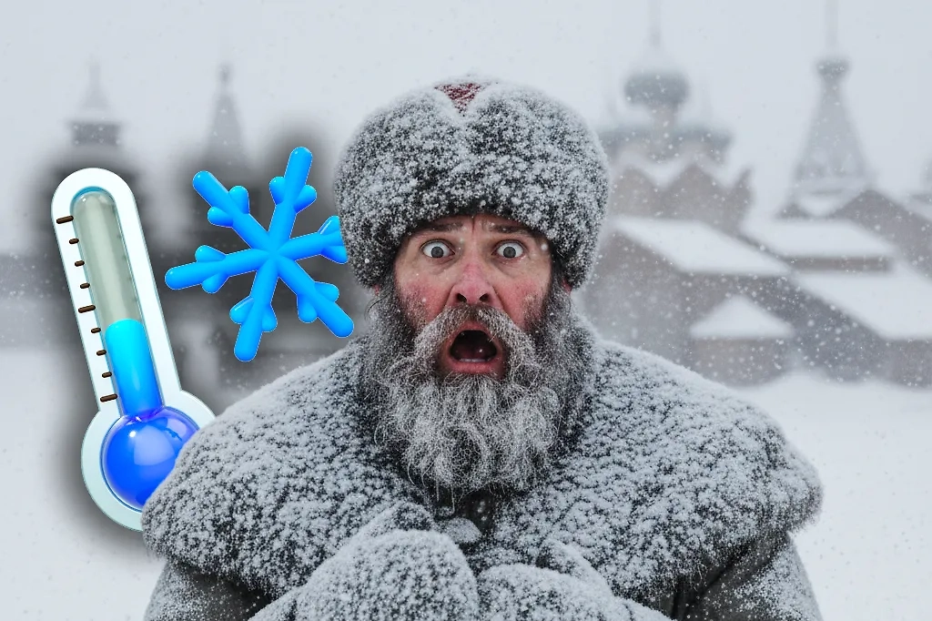 Самые холодные зимы в истории России: от древности до наших дней. Обложка © Коллаж © Life.ru. Фото © Gemini Nano Banana, © LovePik